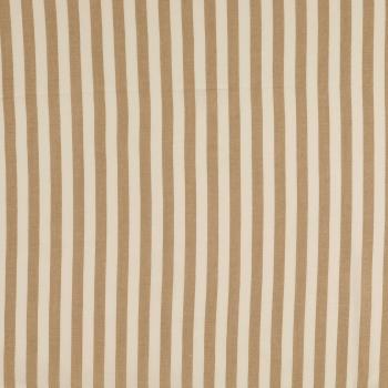 Viskose mit Streifen, beige